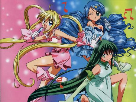 MERMAID MELODY les 3 personnages principaux